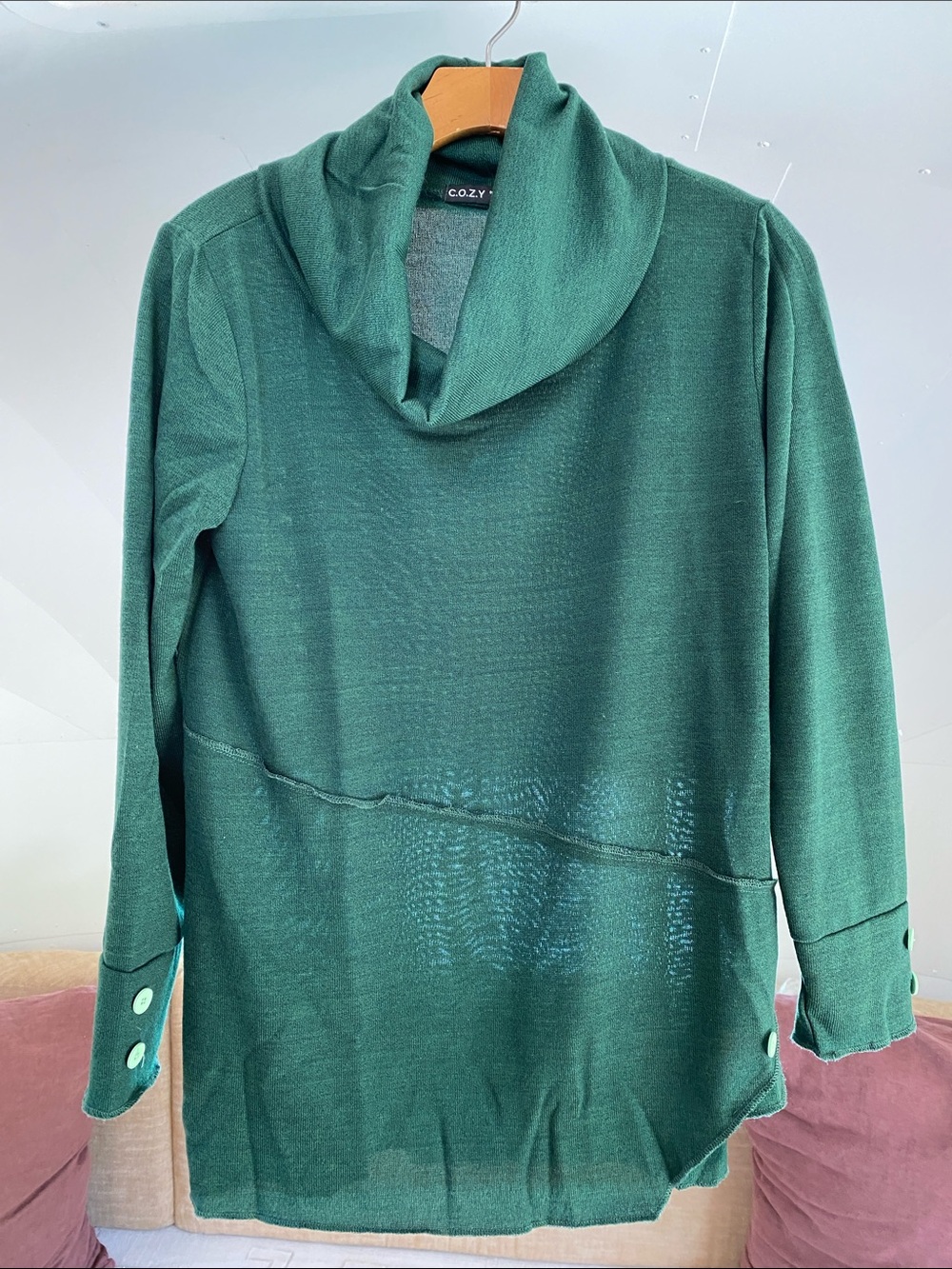 NWOT Lightweight Cowl Neck Sweater Tunic